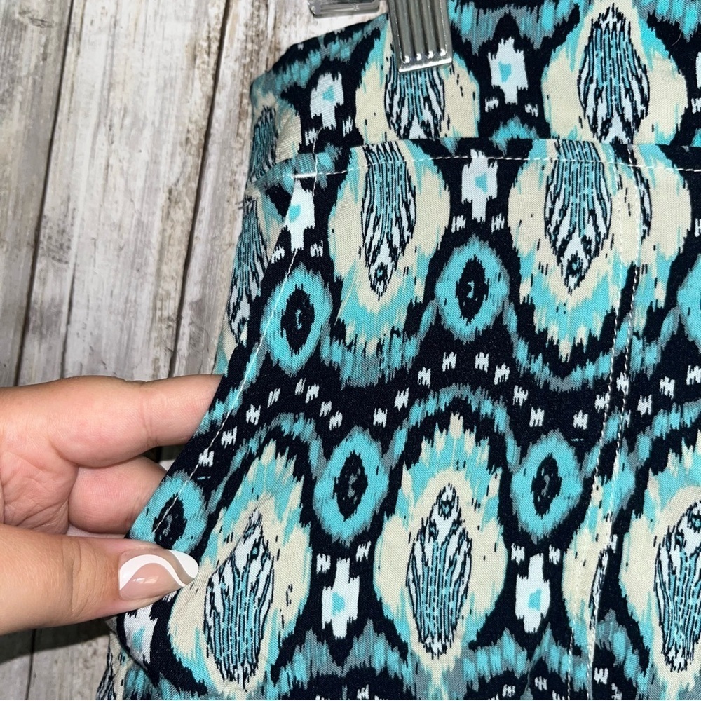Wildfox Blue Printed Shorts - Picture 3 of 5